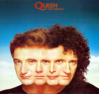 QUEEN - The Miracle album front cover vinyl record